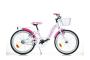 Vélo Enfant City DINO BIKES Aurélia Smarty 20" | Urbain & Équipé 6-10 Ans
