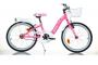 Vélo Enfant City DINO BIKES Aurélia Smarty 20" | Urbain & Équipé 6-10 Ans