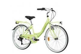 Vélo Enfant Ville LOMBARDO Rimini 24" - 6 Vitesses Shimano (8-12 ans)