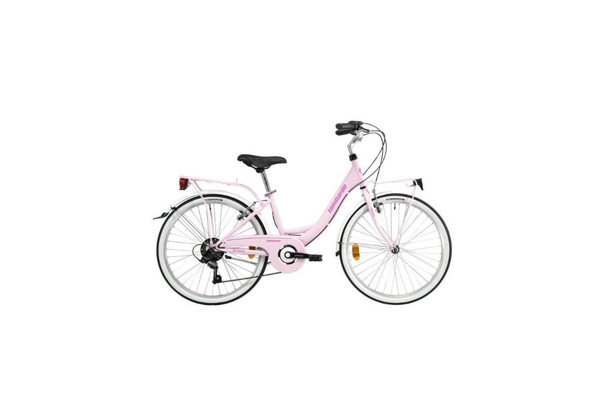 Vélo Enfant Ville LOMBARDO Rimini 24" - 6 Vitesses Shimano (8-12 ans)