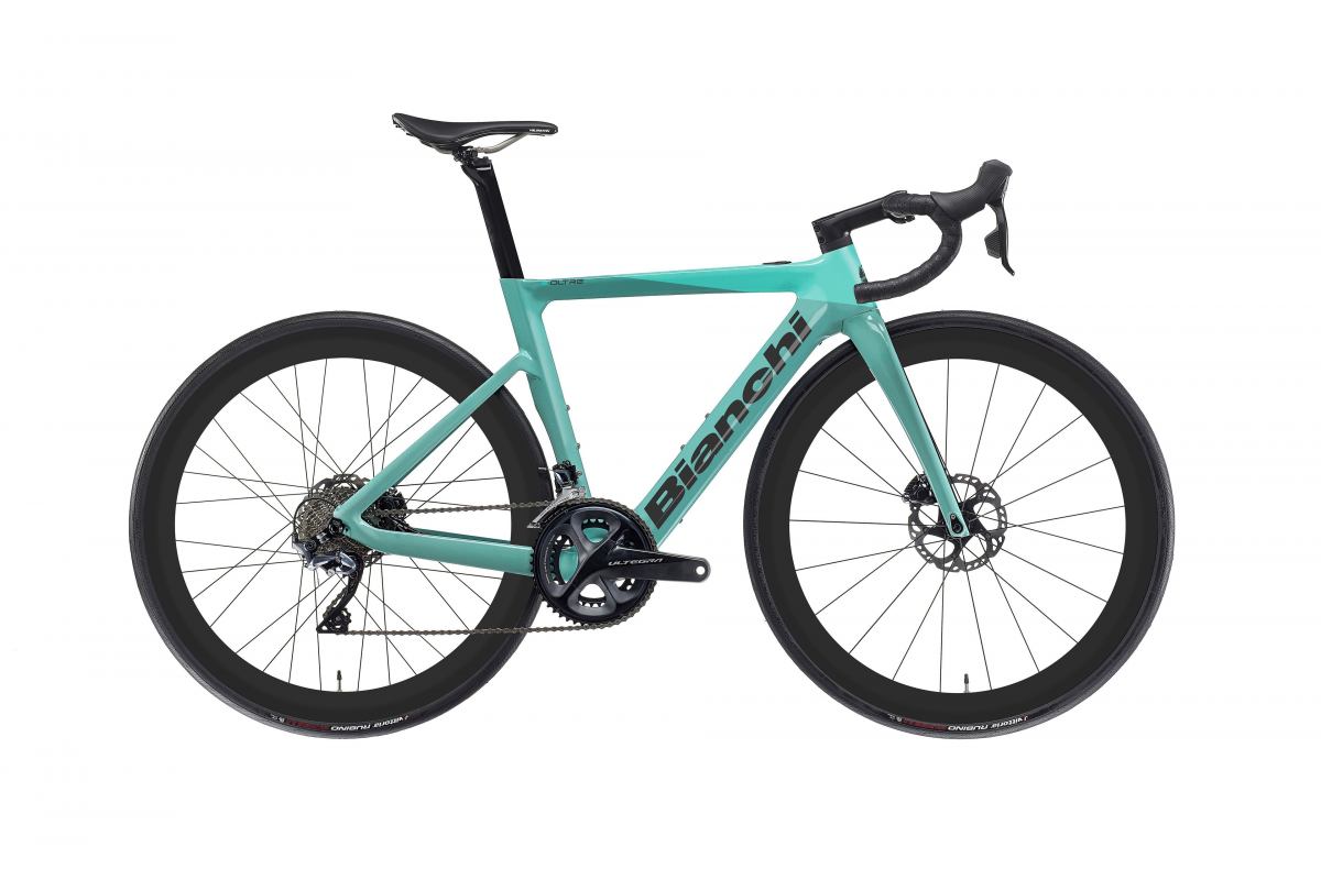 Bianchi E-Oltre 105 12S : Vélo de Route Électrique Carbone & Aéro