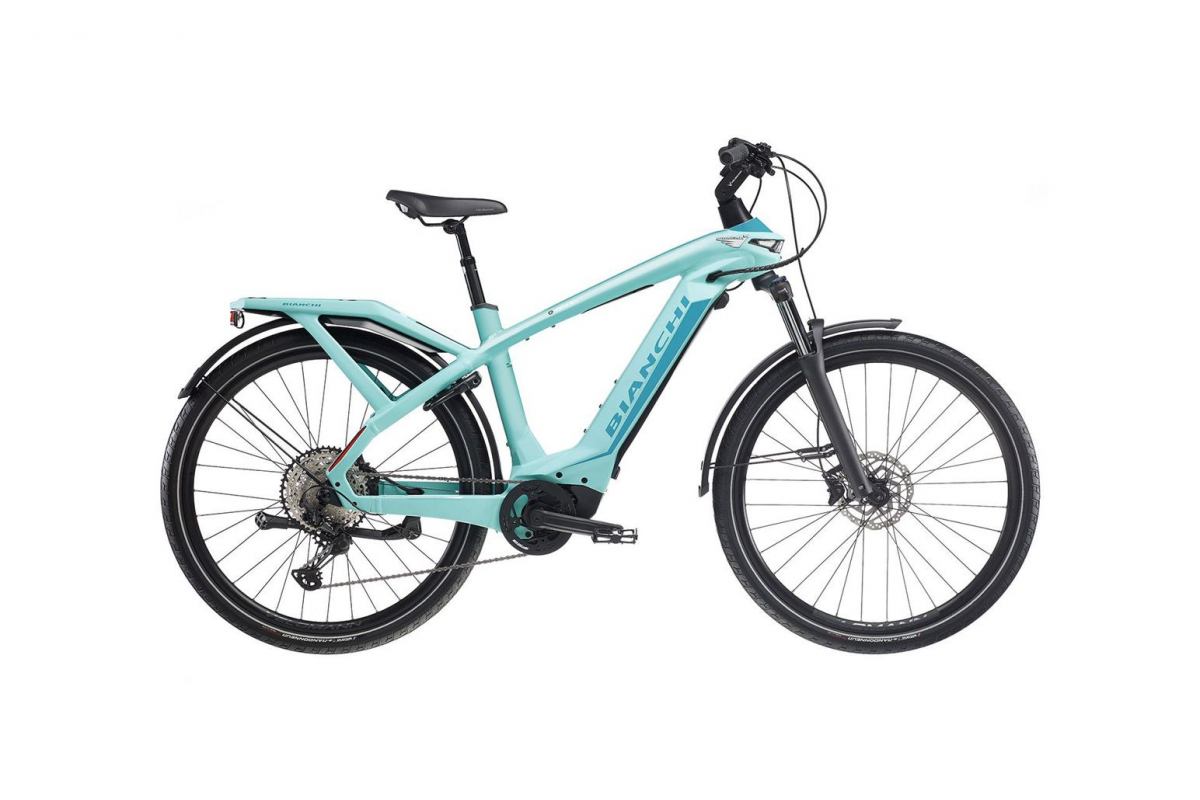 Bianchi E-Omnia T-Type Oli EDGE : VTC Électrique 90Nm & 630Wh