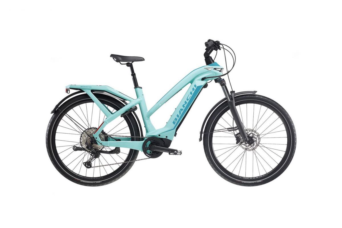 Bianchi E-Omnia T-Type ST Oli EDGE : VTC Électrique 90Nm & 630Wh