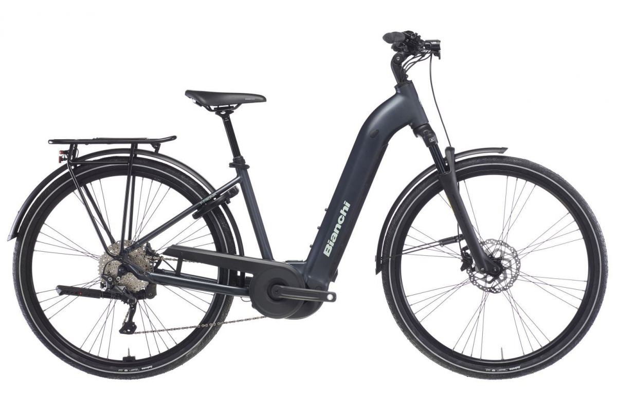 Bianchi T-Tronik C-Type 8.2 Deore 10v : VAE Urbain Bosch 75Nm & 600Wh
