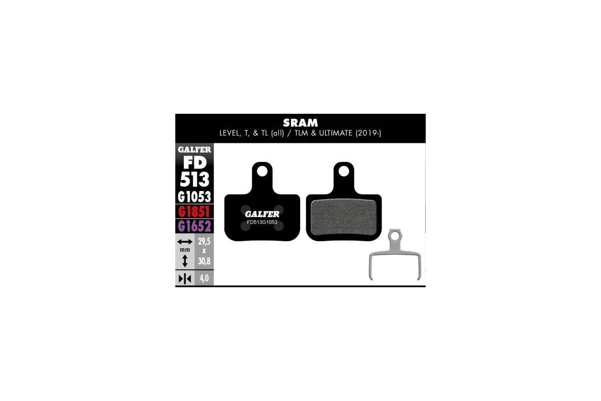 Plaquettes de Frein GALFER Pour Sram Level /T/TL
