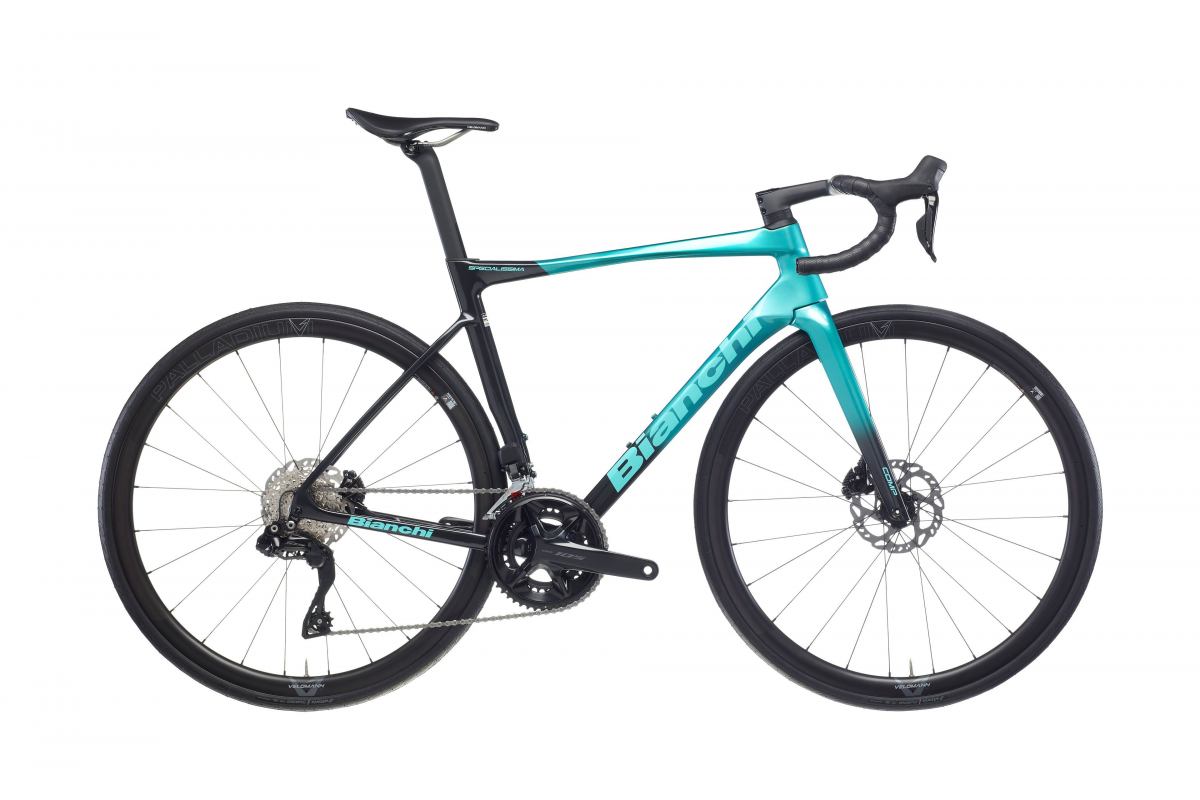 Vélo de Route BIANCHI Specialissima Comp 105 DI2 50-34 VPAL