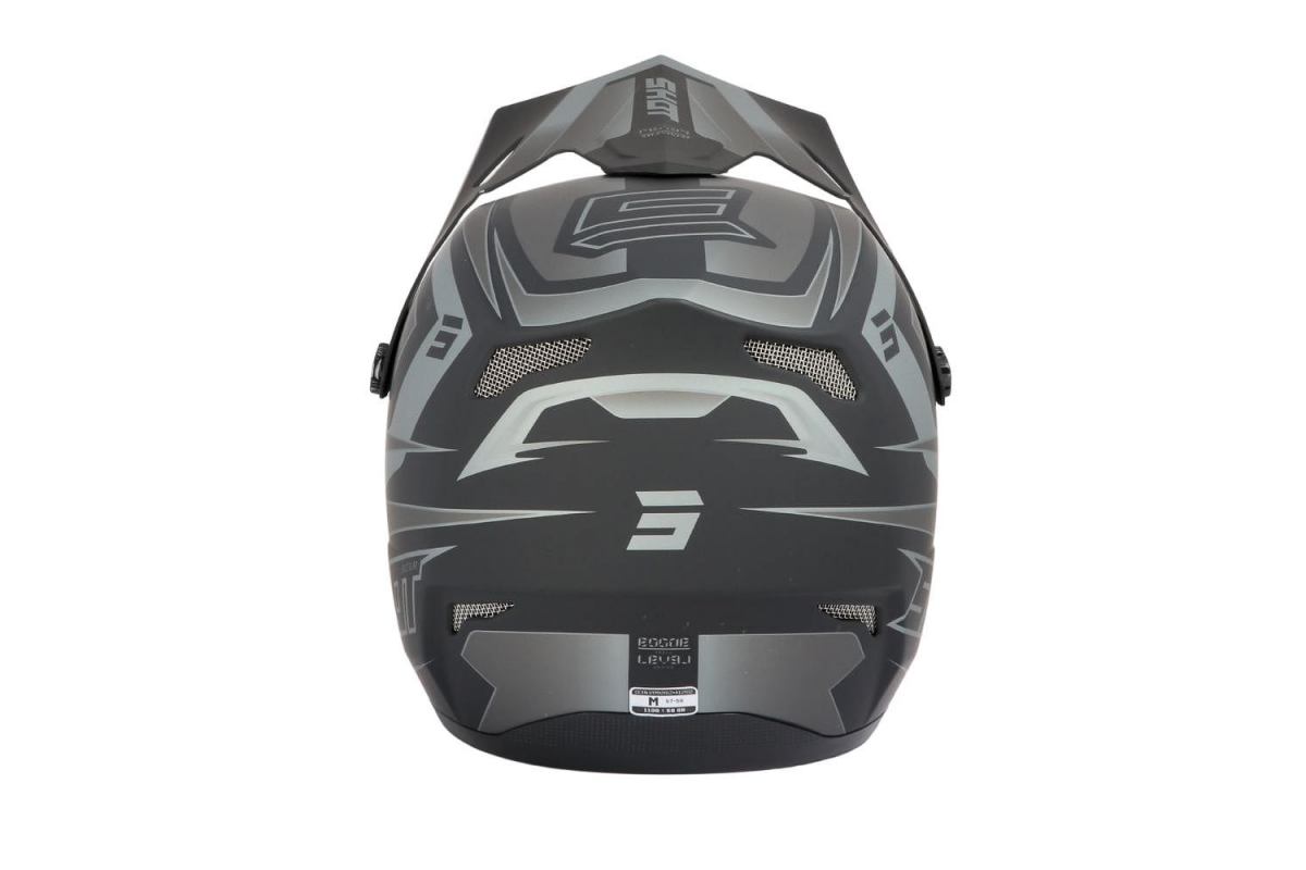 Casque SHOT Rogue Adulte Level Black Matt | Intégral BMX & VTT
