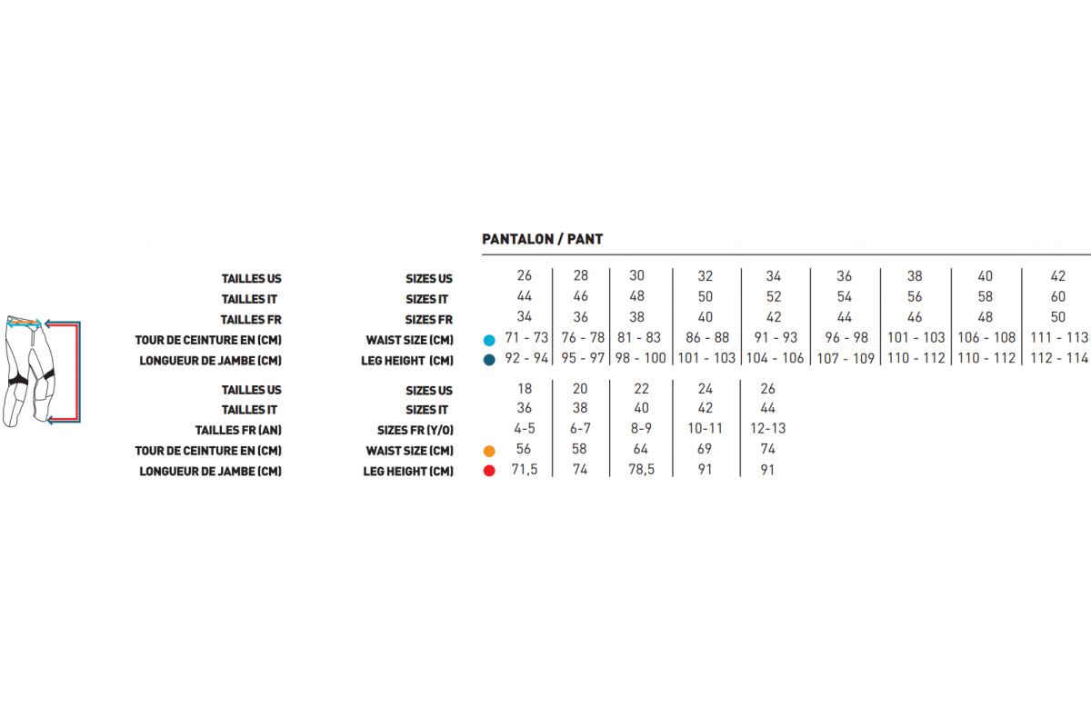 Pantalon Shot Rogue Revolt Rouge Adulte