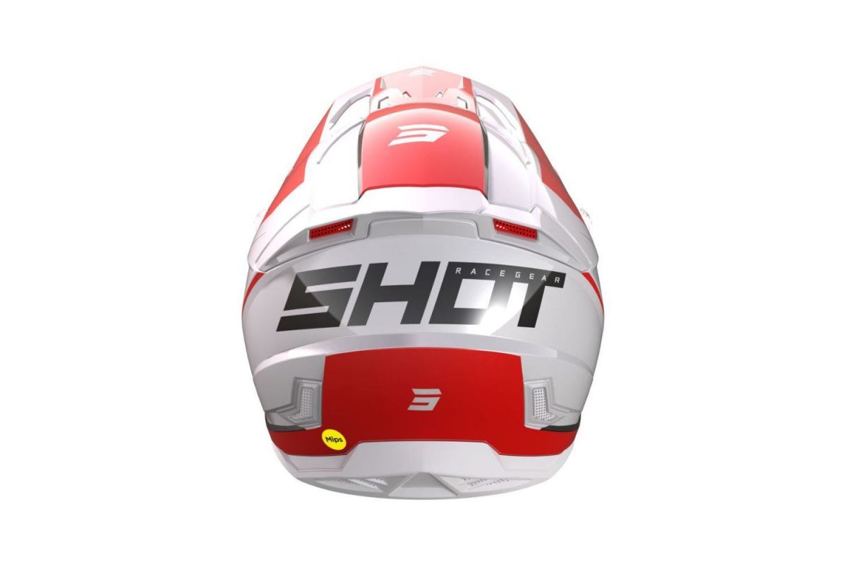 Casque Shot Core - Comp Red Pearly