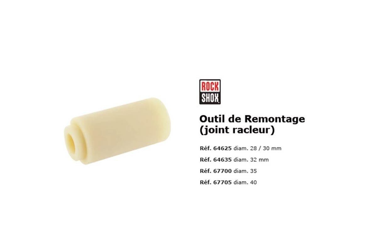 ROCK SHOX Outil remontage joints racleurs diam 35