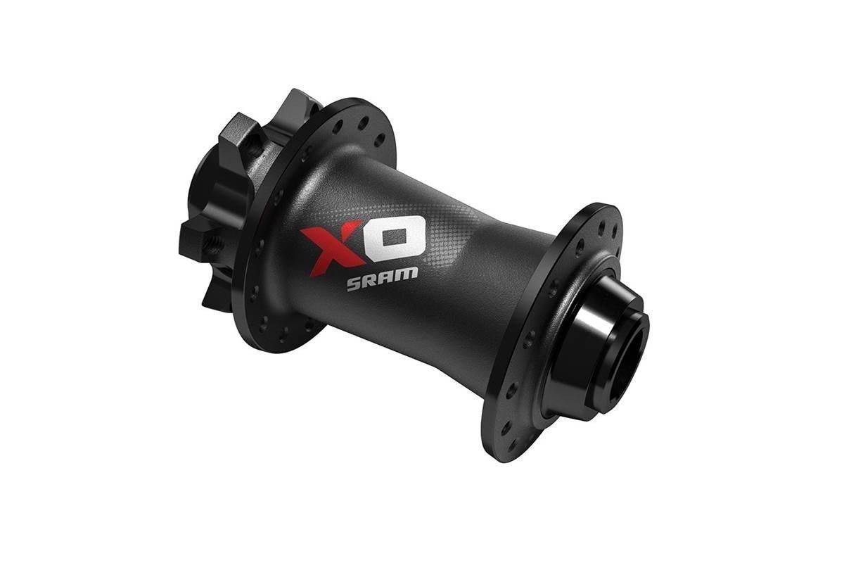 SRAM Moyeu X0 AV 6-Bolt Disc 32H Black/Red, 15x110mm Boost Compatible