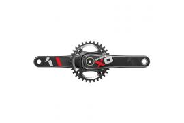 SRAM XO1 DH Pédalier GXP83 165mm Rouge 94BCD 32Dts X-SYNC s/Plateau